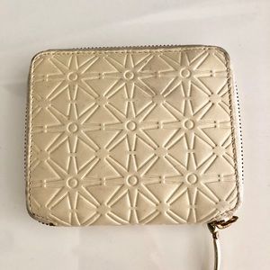 Comme des Garçons Star Embossed Leather Wallet